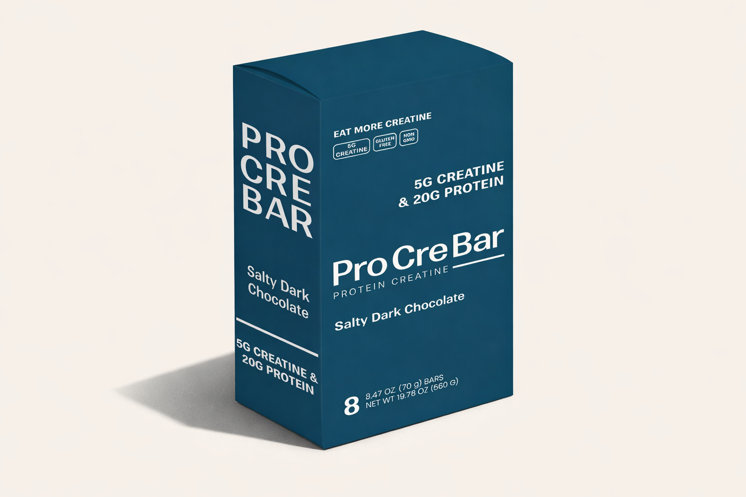 Salty Dark Chocolate with Creatine