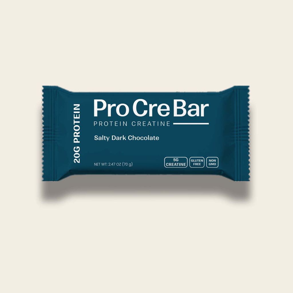 Salty Dark Chocolate with Creatine