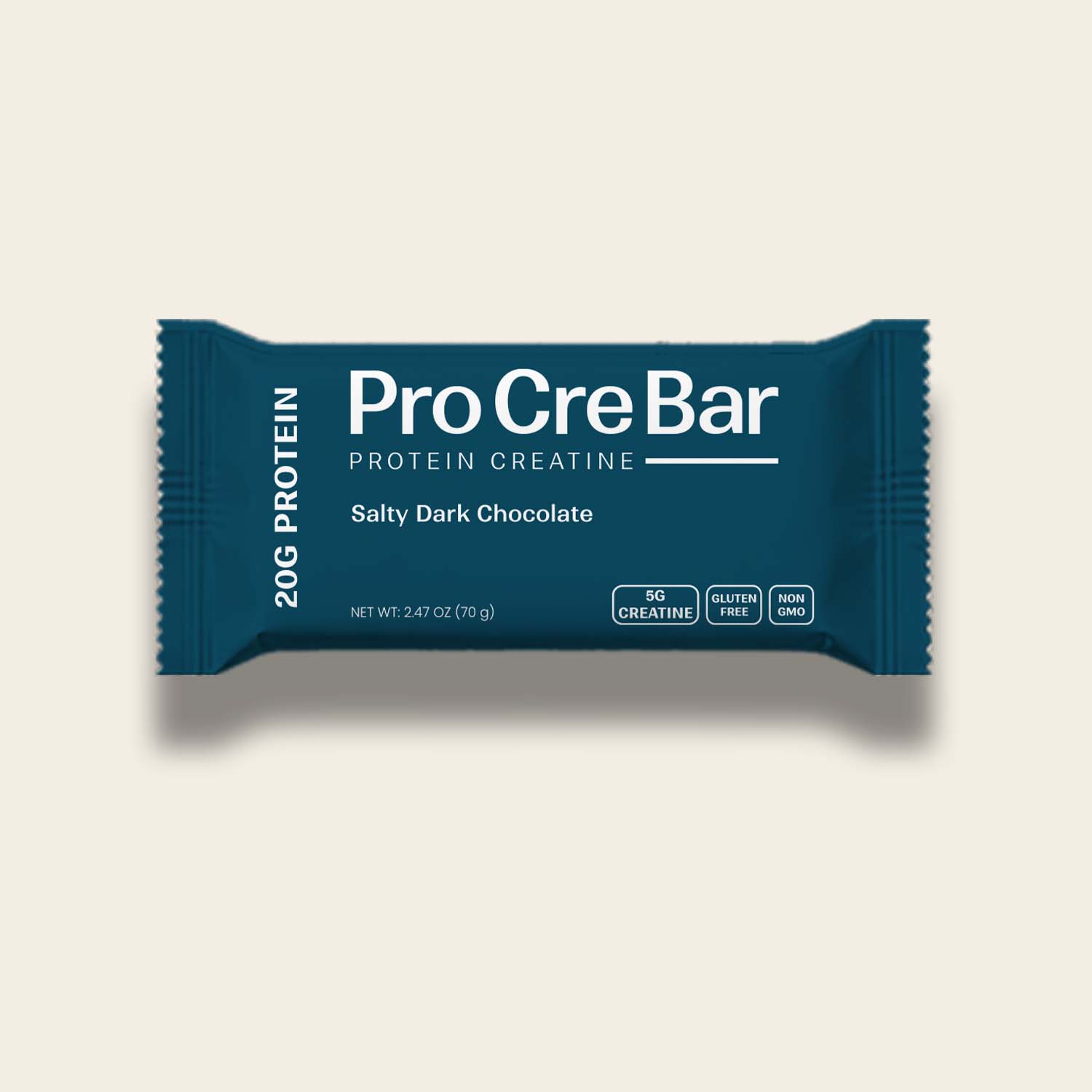 Salty Dark Chocolate with Creatine